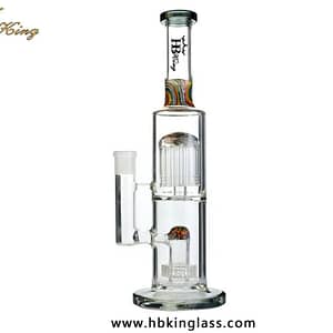 KR298 12-inch High-quality Clear Straight Bong 1