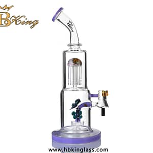 KR315 Straight Bong with Double Showerhead Perc 1