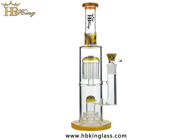 KR298 12-inch High-quality Clear Straight Bong 2