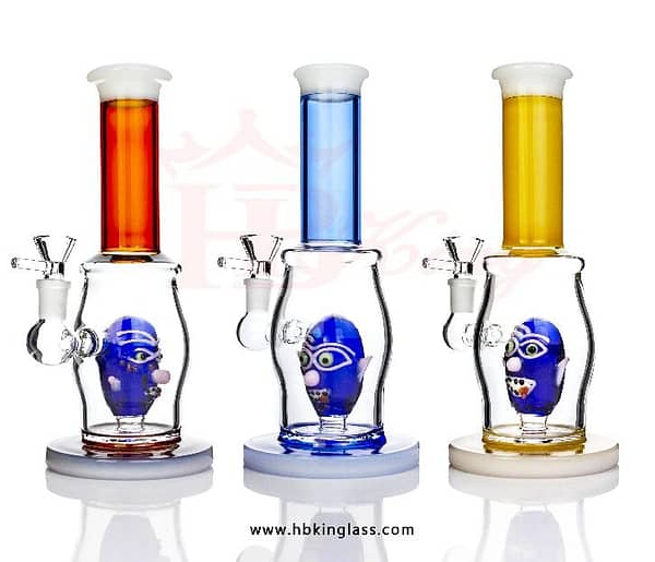 HB19 Weird Bongs Moster Head Water Pipes