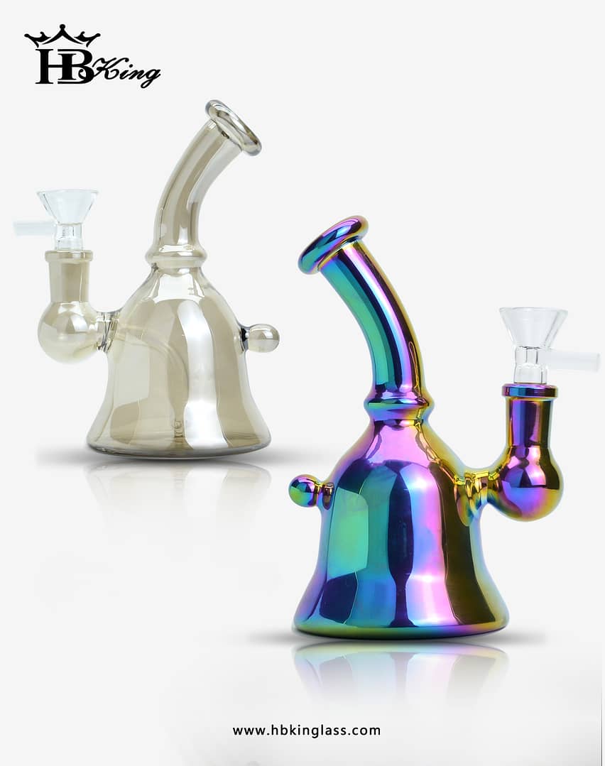 Electro Plated cheaper recycler bongs TP12