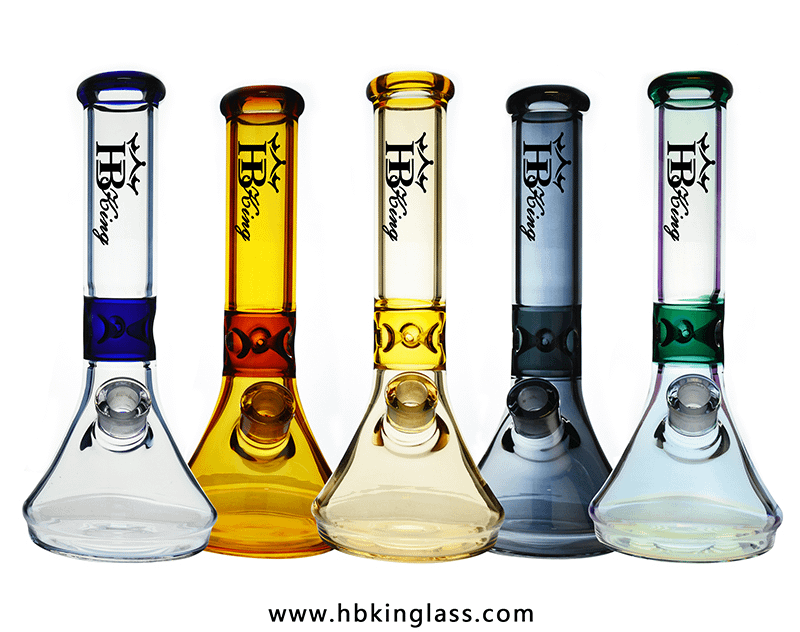 KR257 K. Haring Designer Bong Beaker Base Ice Bong Glass bongs China ...